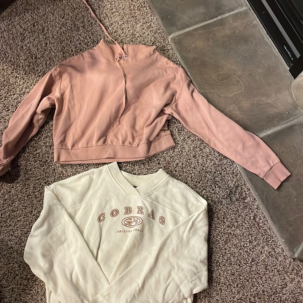 2 H&M hoodie/crewneck lot